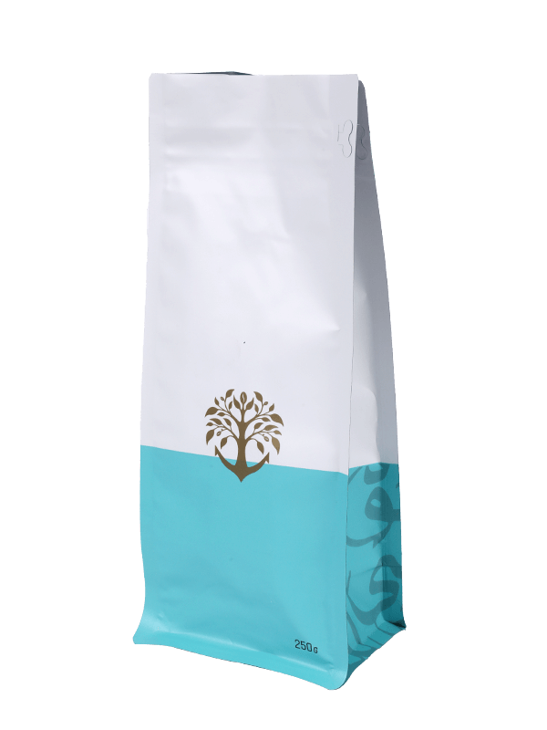 Geanta de ambalare cu finisaj mat pentru ambalarea alimentelor cu fermoar